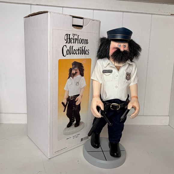 Other - Zim's Flat Foot Police Officer Z02-111 Heirloom Collectibles 2002 13" w/ Box